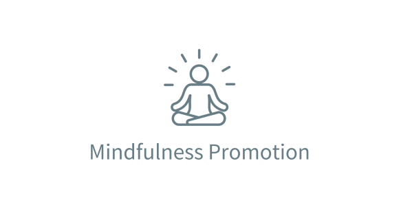 Mindfulness Promotion graphic with meditating figure | Mind Boost Books - Boost Brain Power with Puzzle Books & Journals